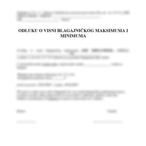 Blagajnički minimum i maksimum za Uber