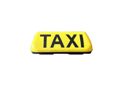 Magnetna krovna tabla za Uber i Bolt taxi Žuta 1