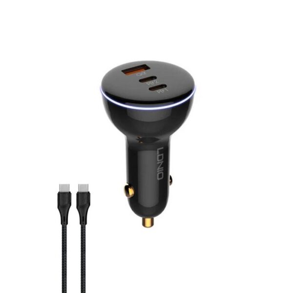 LDNIO auto punjač 160W 2u1 C102 s 2x USB-C i QC4+ podrškom LDNIO auto punjač 160W 2u1 C102 s 2x USB-C i QC4+ podrškom