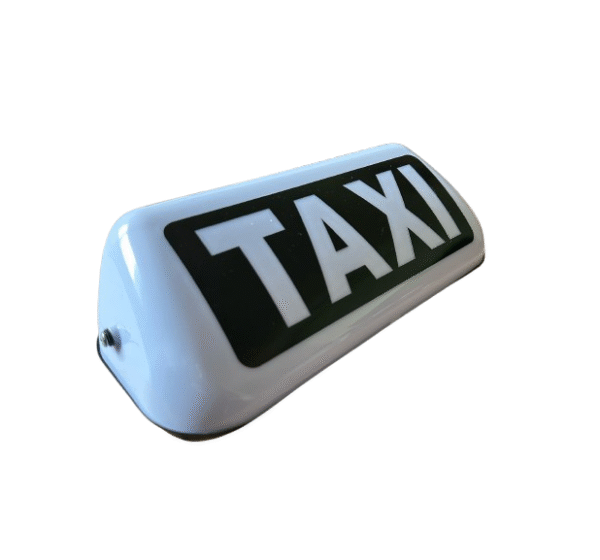 Magnetna taxi tabla Bijela 12V Priključak2