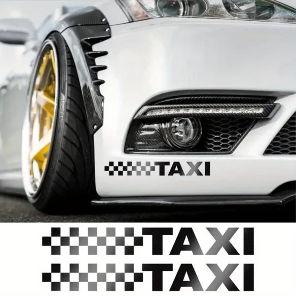 TAXI PVC naljepnica - Crna2 TAXI PVC naljepnica - Crna2