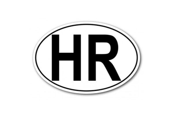 Naljepnica za vozila HR-1