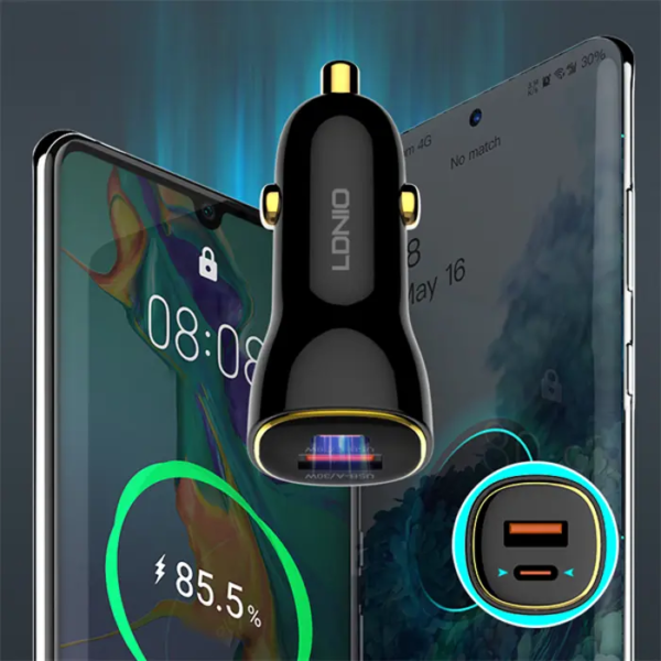 LDNIO C103 auto punjač 60W1