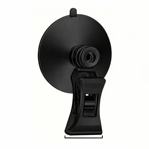 Vakuumski držač autotaksi kartice - Crni